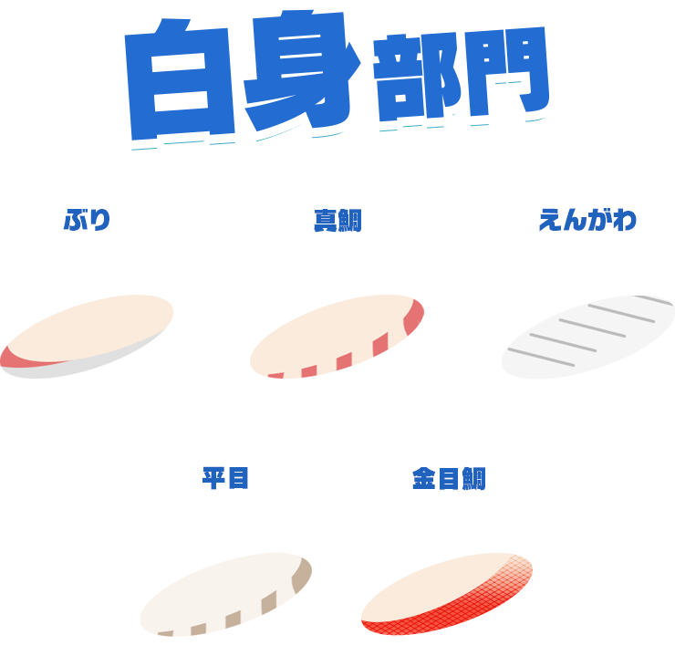 白身部門