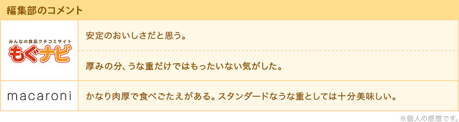 編集部のコメント