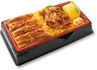 自慢の煮穴子重(酢飯)
