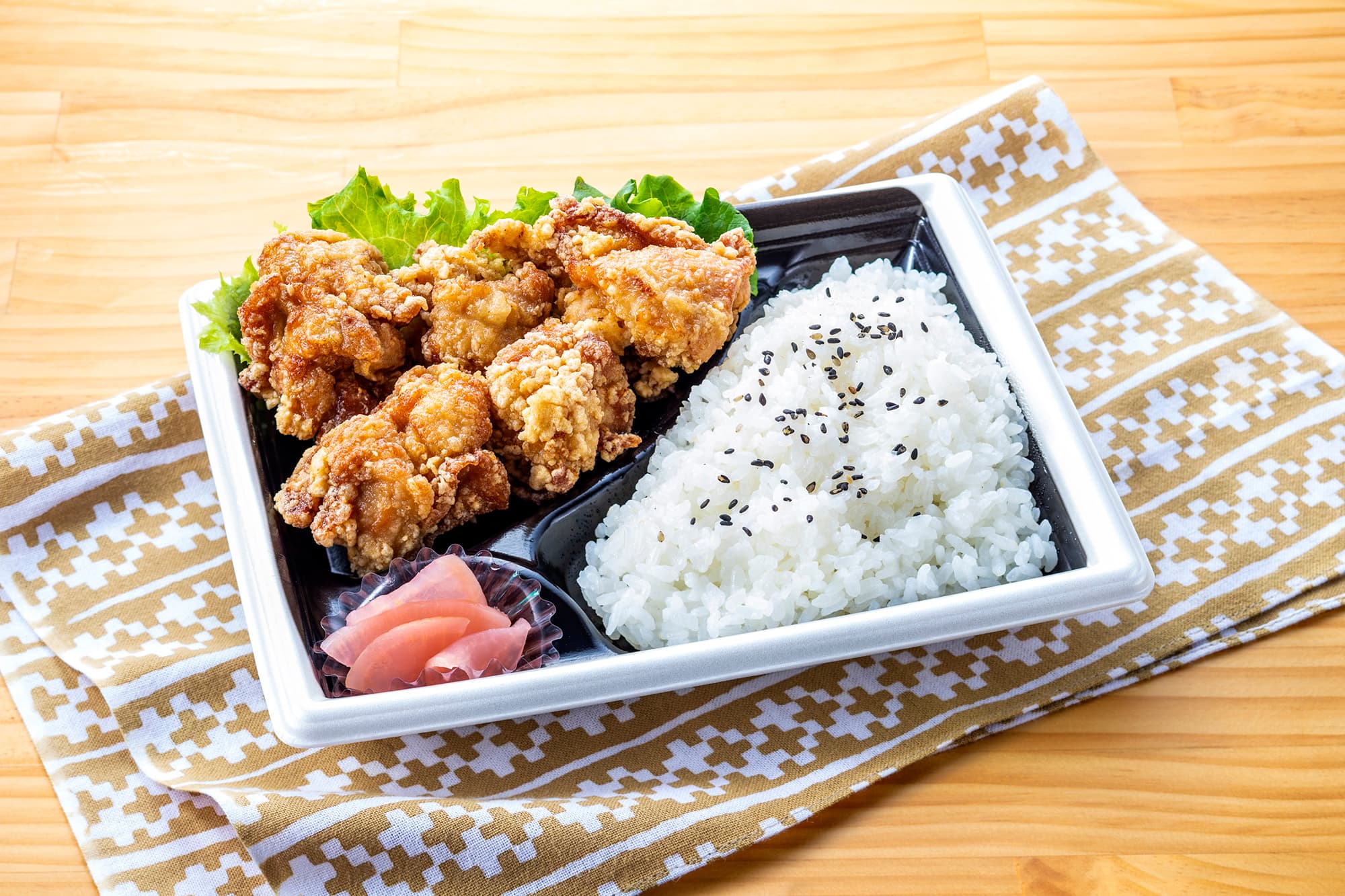 生姜香る！鶏ももジューシー唐揚げ弁当
